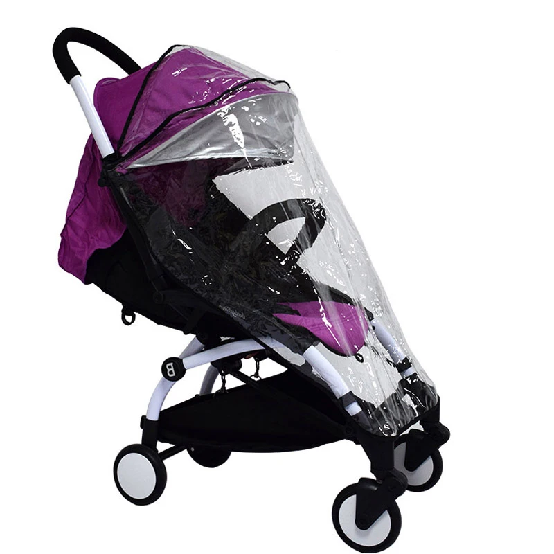 Stroller Cover Rain Cover for Baby Strollers Raincoat Universal Baby Carriage Soft  for Toddler Umbrella Stroller Accessories baby trend expedition double jogger stroller accessories	 Baby Strollers