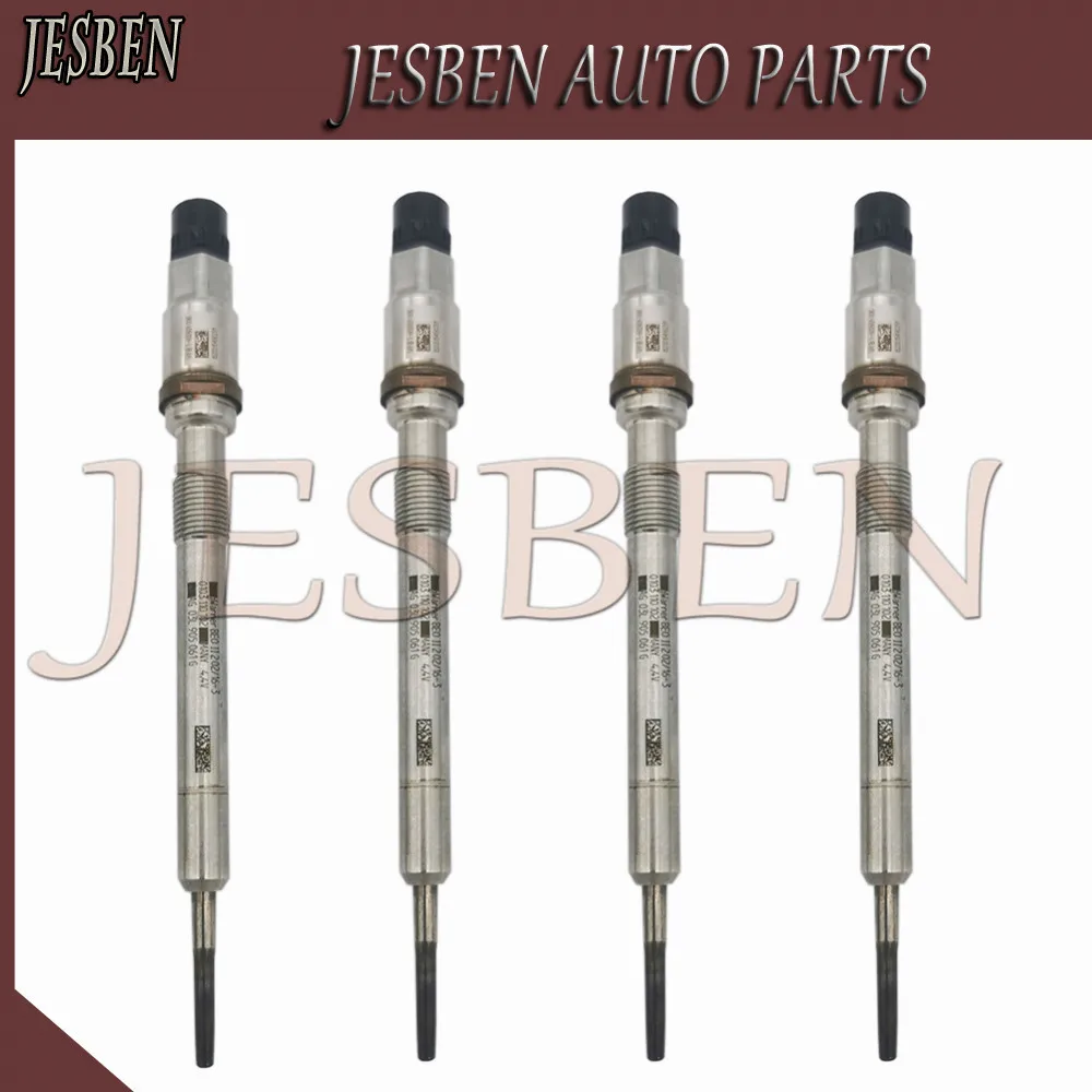 4pcs 03l905061g 03l905061f Psg007 Glow Plug Fit For Audi A1 A3 A4 A5 A6