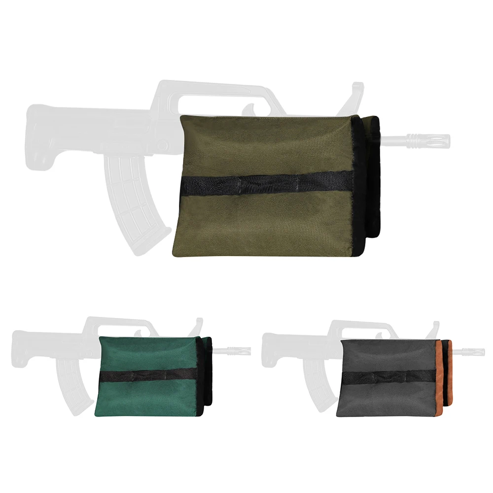Outdoor Tactical Sandbag Cs Shooting Support Bag Gel Blaster Sandbag Caccia Cheek Pad Clip Field Equipment Support Bag