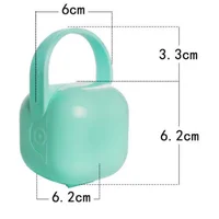 Boîte à sucettes en plastique PP pour bébé, petite boîte de rangement pour sucettes et aliments, produits pour mères et nourrissons 4