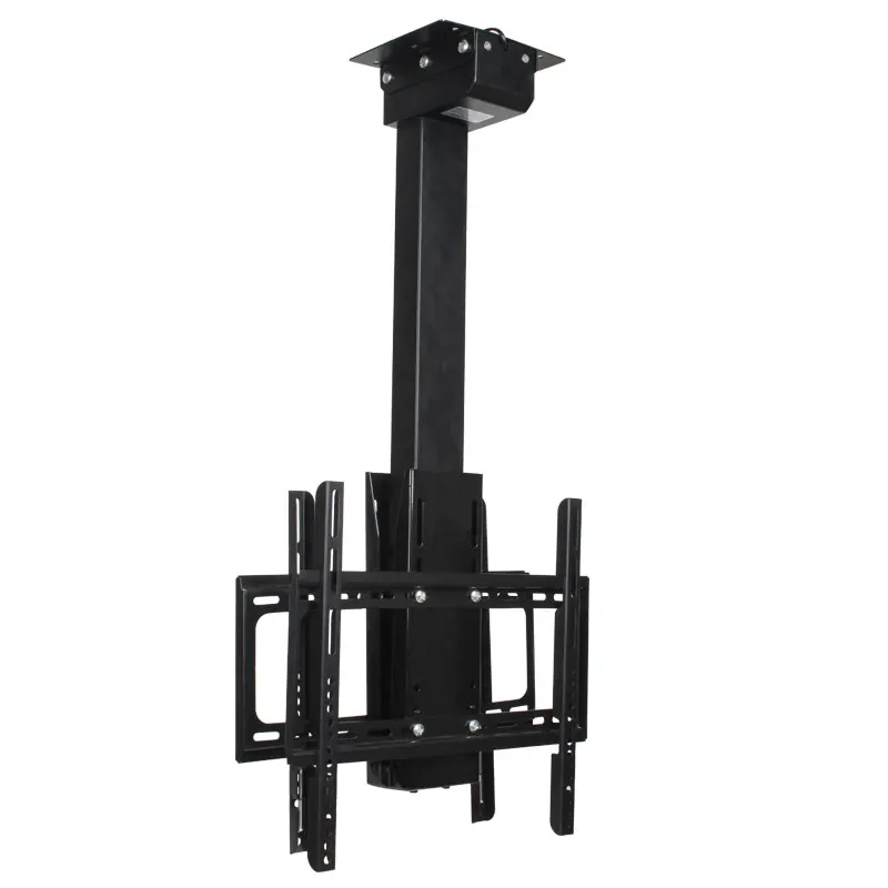 Staffa Per Tv Elettrica A Doppio Schermo Staffa Per Soffitto Tv Telescopica A 2 Schermi Supporto Per Sollevamento Automatico Tv 32/50/65/65 Pollici