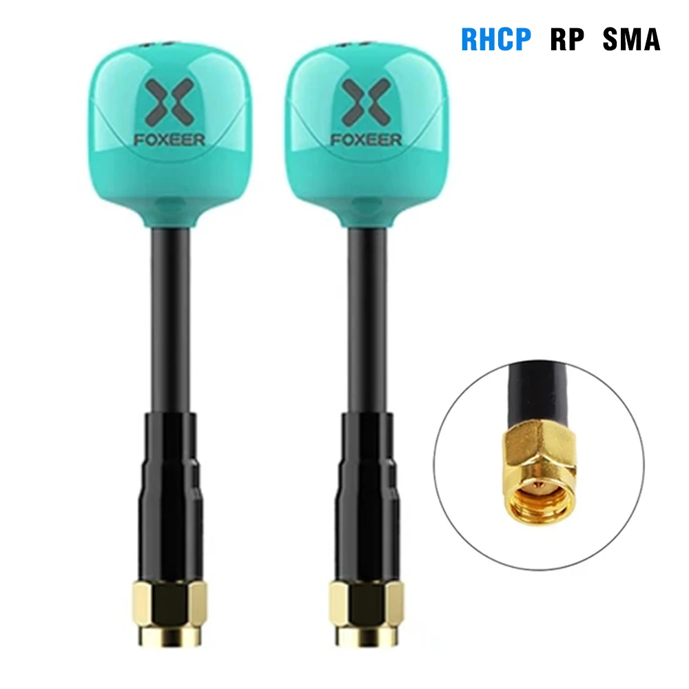 FOXEER FPV 안테나 롤리팝 4 플러스 4+ 2pcs 5.8G 2.6dBi 옴니 미니 안테나 RHCP LHCP SMA RPSMA MMCX UFL RC FPV 레이싱 드론용