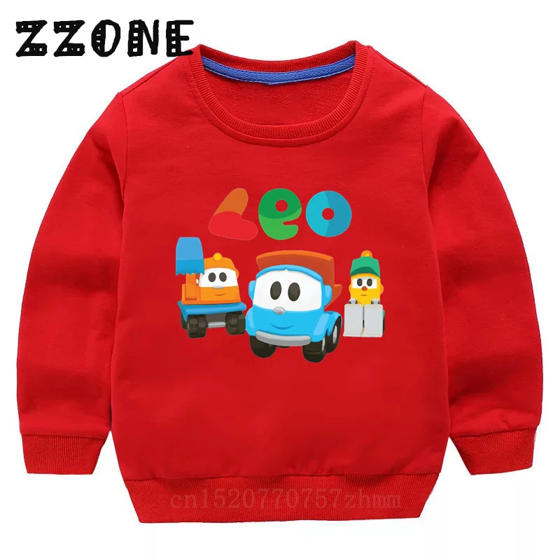 Рисунок 3 - Детские толстовки с принтом Лео и грузовик