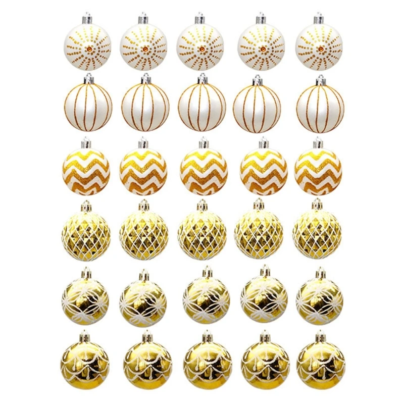 

Декоративные подвески на елку, подвесной рождественский шар, кулон, украшение, рождественские безделушки, шары, украшения, набор