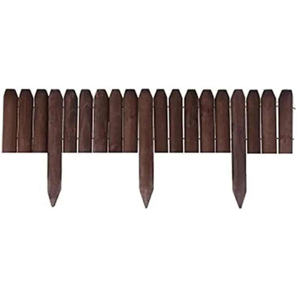 Wooden Folding Garden Border Fence 1