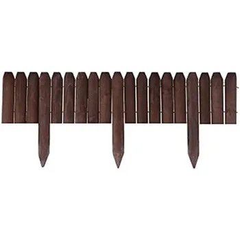 Wooden Folding Garden Border Fence 1