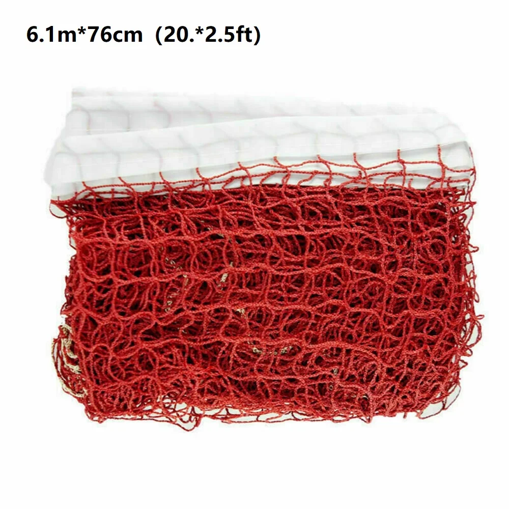 Portable Tennis Net Professional Sports Training Badminton Net Replacement for Backyard Campus Beach Garden Field