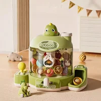 Mini Doll Machine Toy Kids Claw Machine Doll Grabber Arcade Crane Clip Doll Toy with Music And Lighting 1