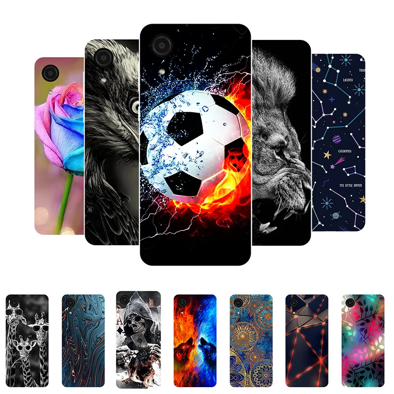 Per Samsung A03 Core Case Calcio Custodia Morbida In Silicone Per Samsung Galaxy A03 Core Cover Per Telefono Per Samsung A 03 Core A03Core