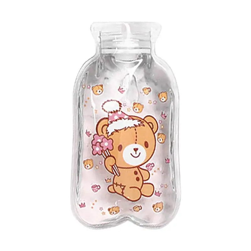 Portable Cartoon Hot Water Bottle for Comfort