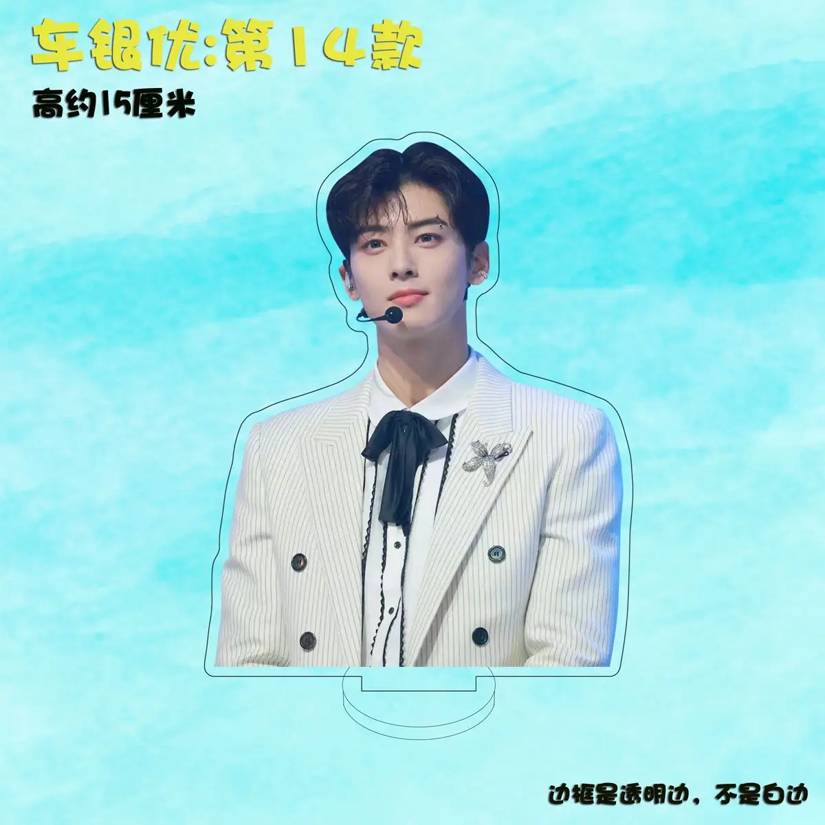 New Kpop Korean Stars Drama True Beauty Cha EunWoo Figure Acrylic