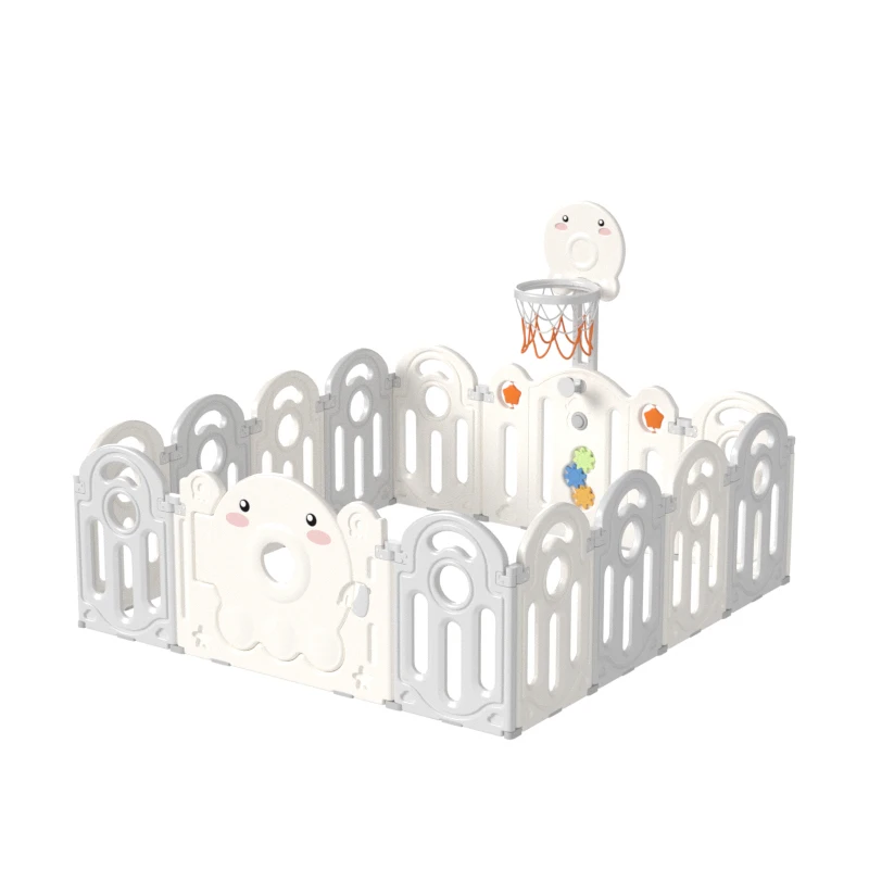 Feelbaby Plastic Indoor Safety New Children's Luxury Home Baby Fence