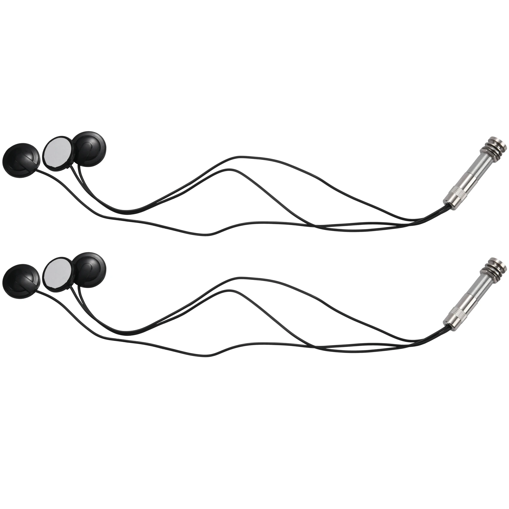 

2X Универсальный пикап пьезо 3 преобразователь 6,35 мм для акустической гитары