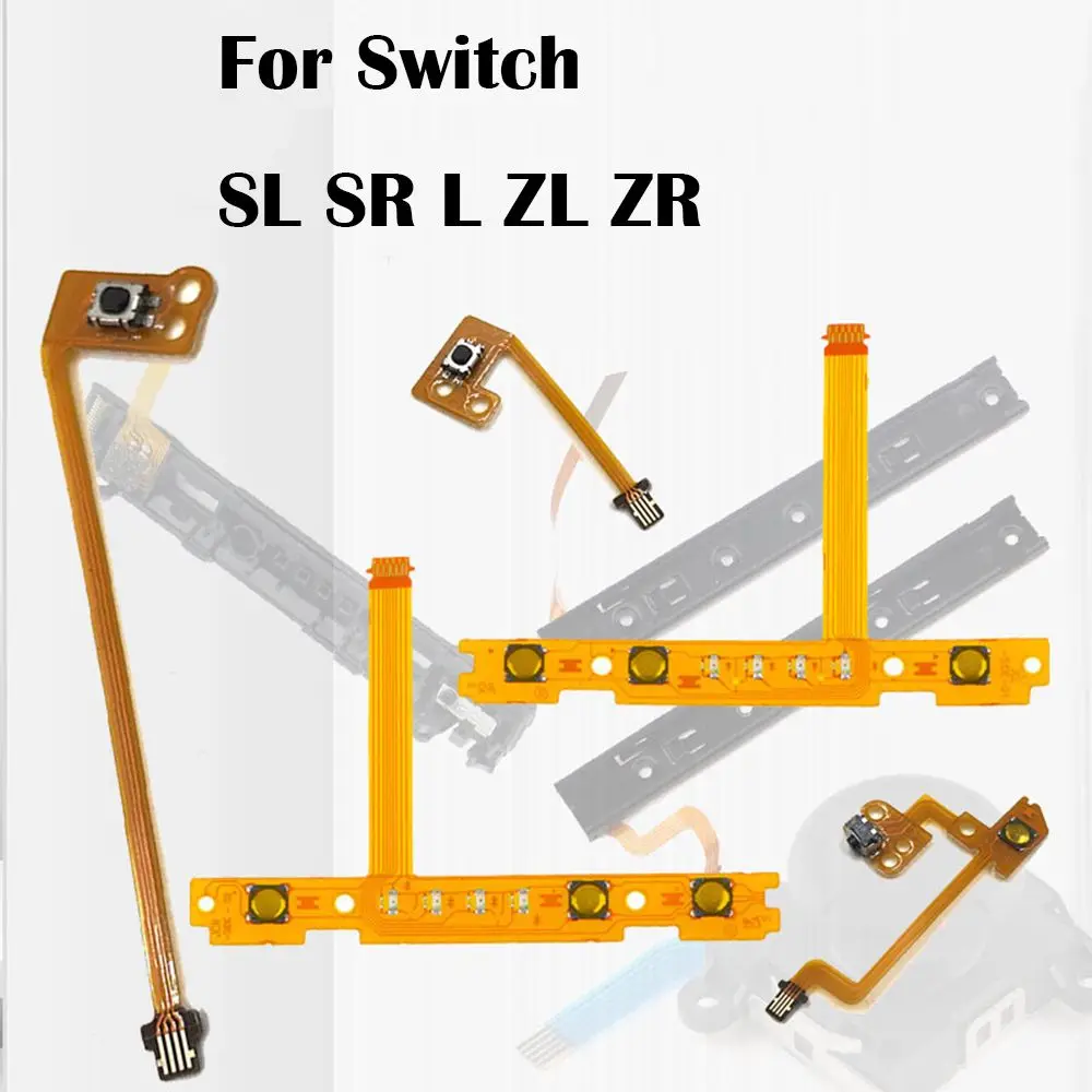 멤브레인 컨트롤러 플렉스 케이블 조이콘 수리 케이블 ZR ZL L SL SR 닌텐도 스위치 교체용