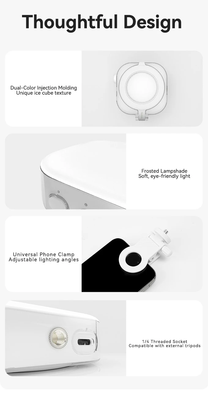 Magnetic Selfie Light For IPhone IPad Mobile Phone Laptop Photo Ringlight Colorf