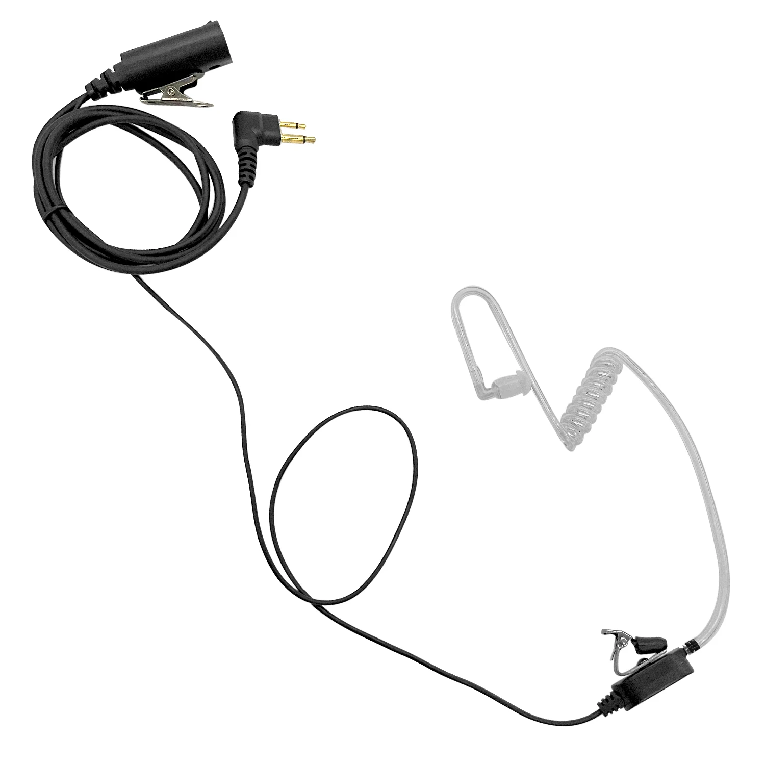 Walike-Talkie Earpiece with Adjustable Volume, Headset, Compatible with Motorola CLS1410 CLS1110 BRP40 CP200 CP200D CP185