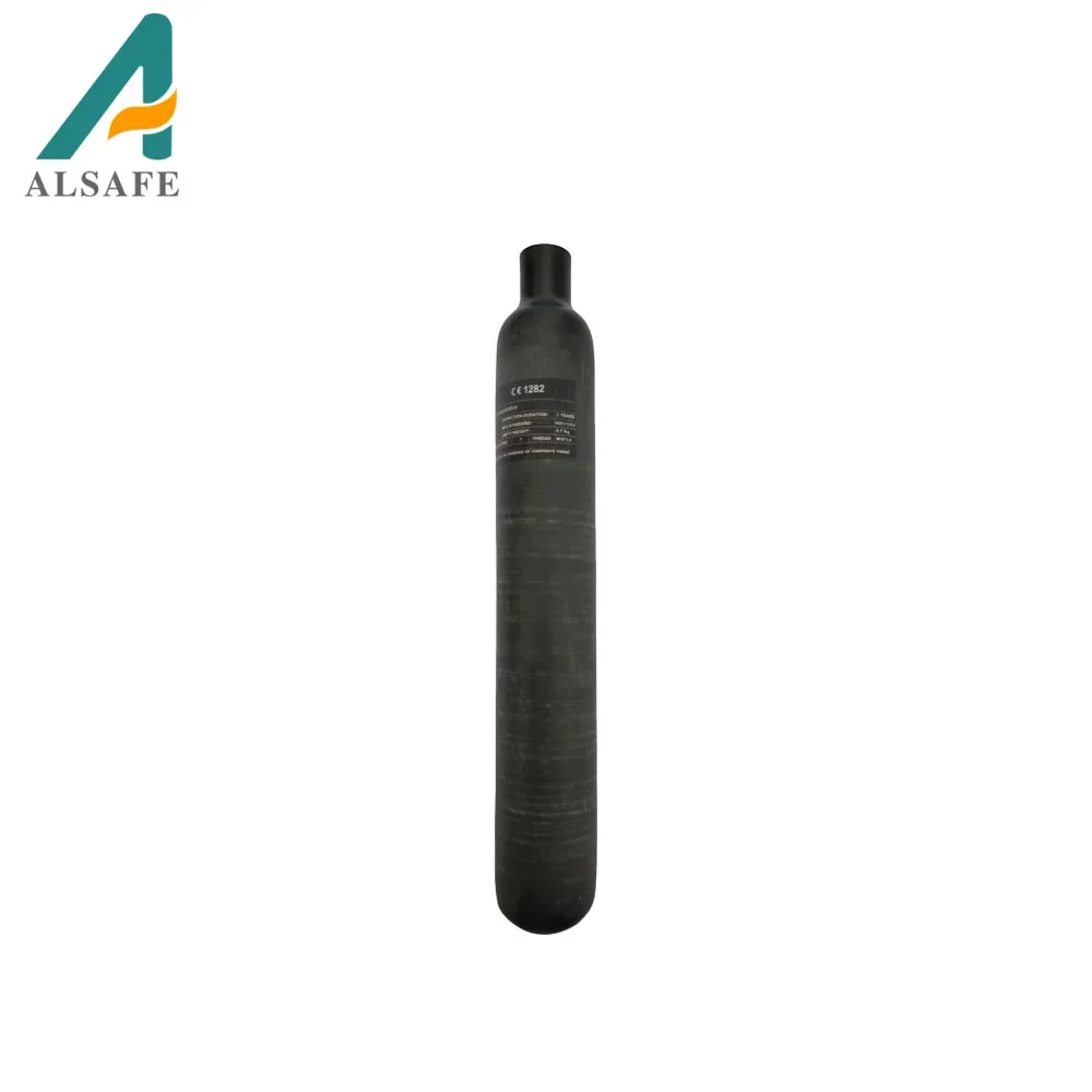 ALSAFE 700cc 300bar carbon fiber air tank 6