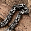 Vintage Braided Stainless Steel Men's Bracelet Hip Hop Simple Braided Lantern Hand Chain For Male boyfriend Trendy Bangle Gifts 3