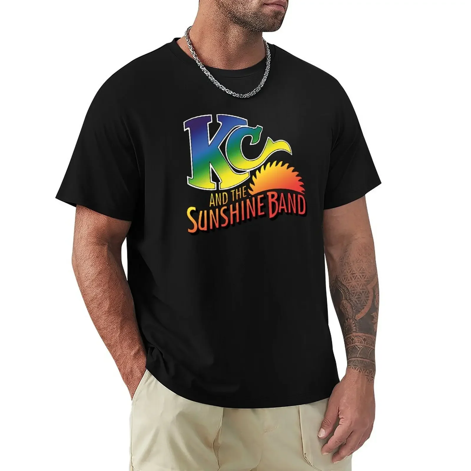 

KC And The Sunshine Band T-Shirt plain kawaii clothes mens white t shirts