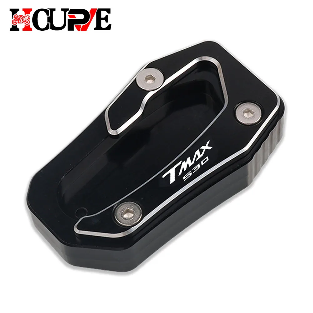 Motorcycle CNC Kickstand Extension Pad Support Plate Enlarge Foot Side Stand