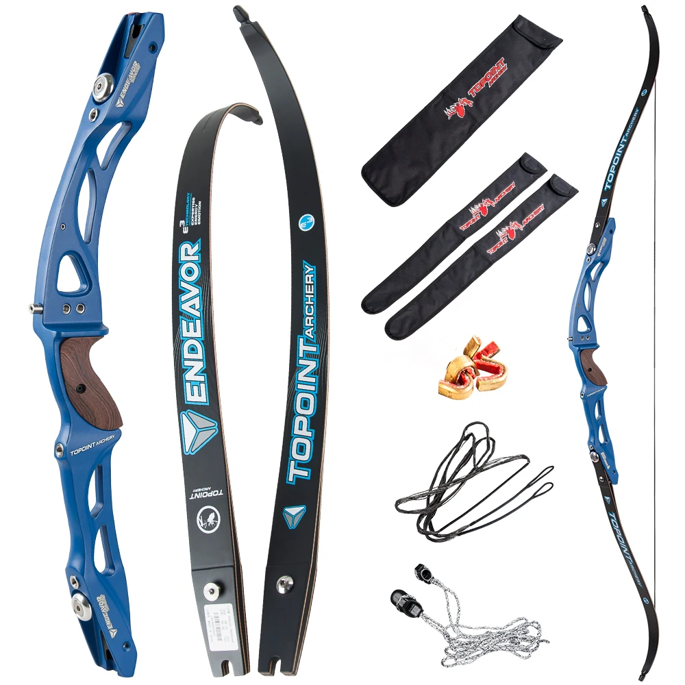 68InchRecurveBow25InchesILFRiserAluminumAlloy1844Lbsfor