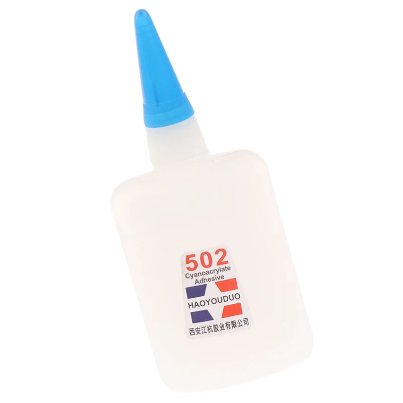 50G Quick-drying Super Glue 502 Instant Strong Adhesive Toys Crafts Shoes Paper Wood Plastic Fast Repairing Glue Universal 2