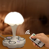 Multifunctional USB Socket Table Lamp Led USB Rechargeable Desk Lamp Eye Protection Learning Children Bedroom Bedside Lamp 2