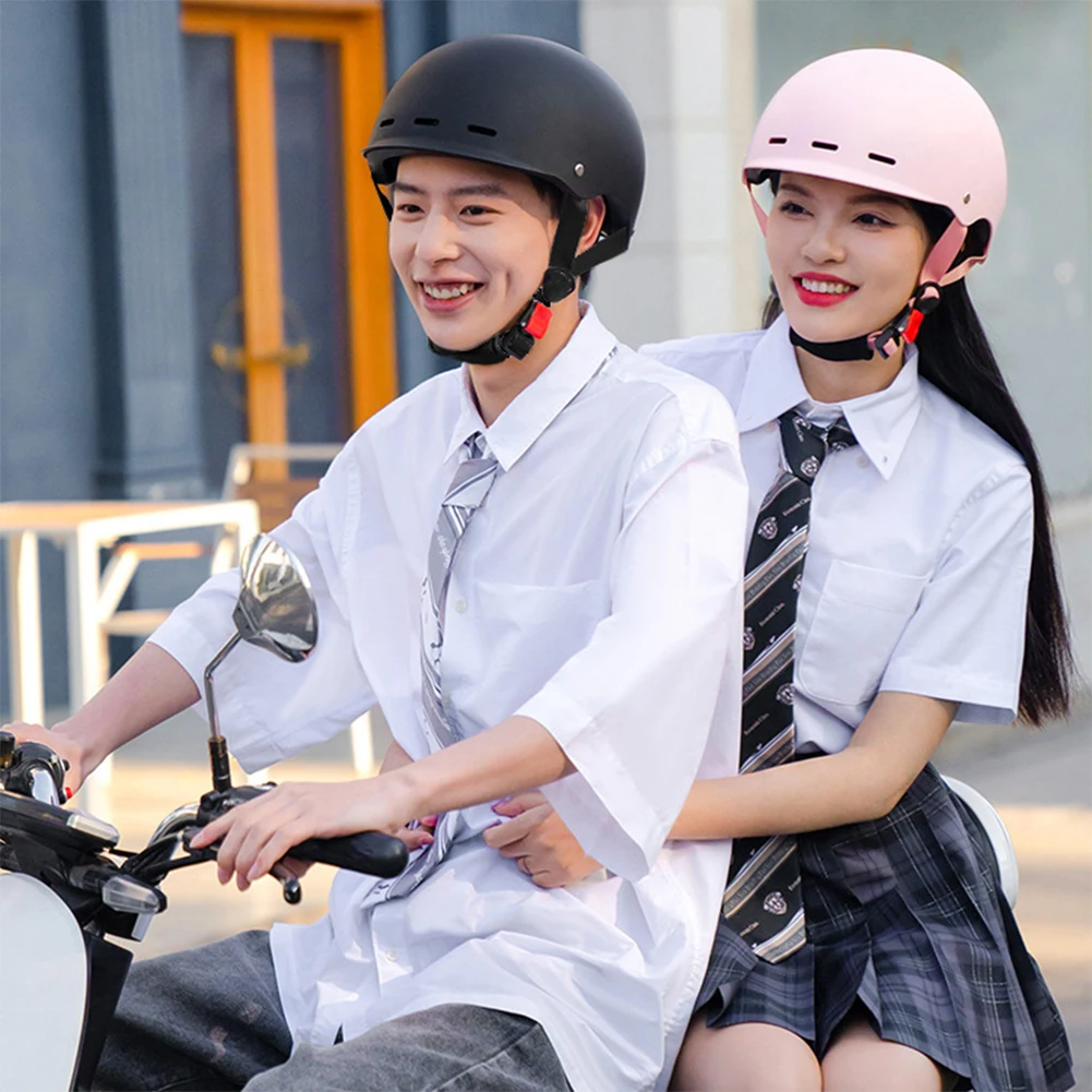 Electric Scooter Cycle Helmet Four Seasons Riding Safety Head Protection Comfortable E-Bike Motorcycle Bike Helmet for Men Women scooter helmet