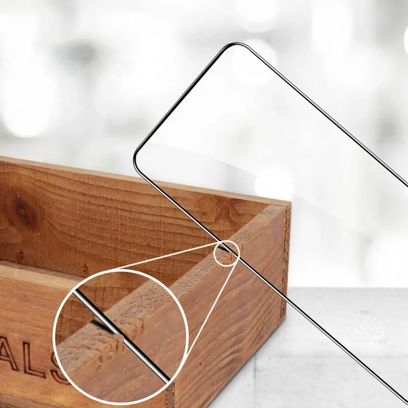 Premium Full Cover Tempered Glass Screen and Camera Lens Protector