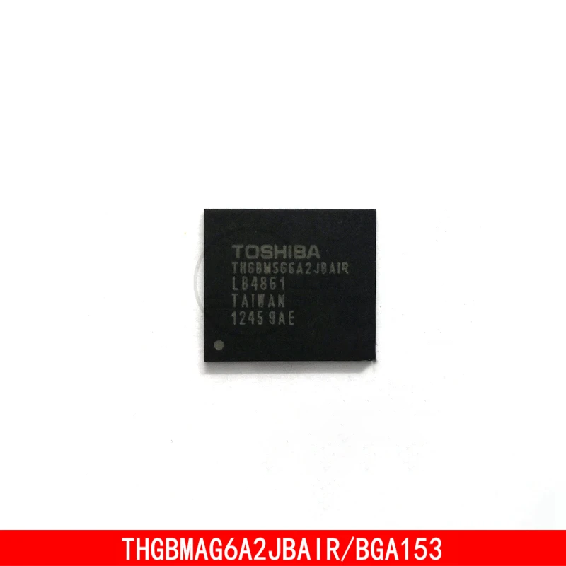 1-5PCS THGBMAG6A2JBAIR BGA153 EMMC 4.5 8GB Word EMMC memory 8G flash memory In Stock