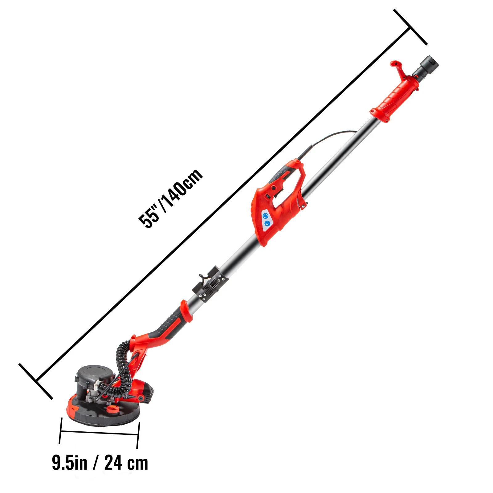 Electric Drywall Sander Variable Speed 800-1750RPM