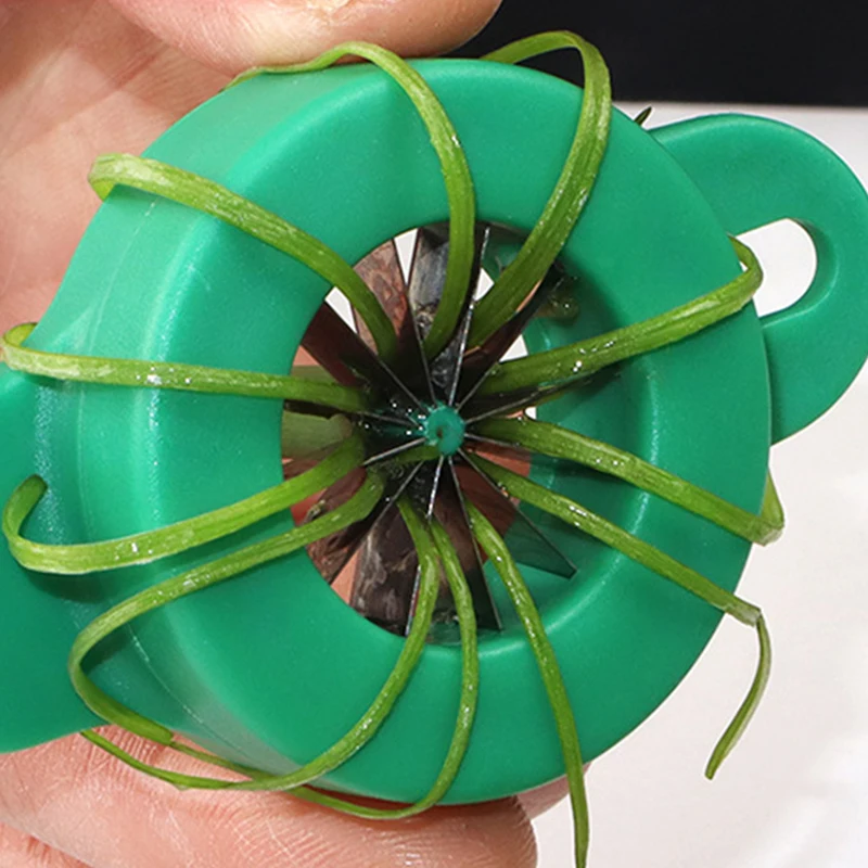 Shallots Shred Slicer Plum Blossom Onion Scallions Easy Cutter Speedy Food Chopper Vegetable Grater Kitchen Accessories