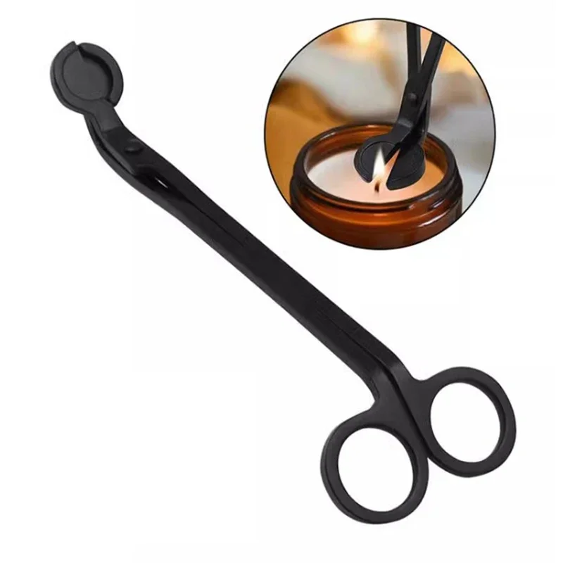 Candle Extinguishing Tool Candle Trimmer Wick Trimming Scissors/hook/candle Tray/candle Nursing Tool Stainless Steel candle wick trimmer candle damper candle snuffer
