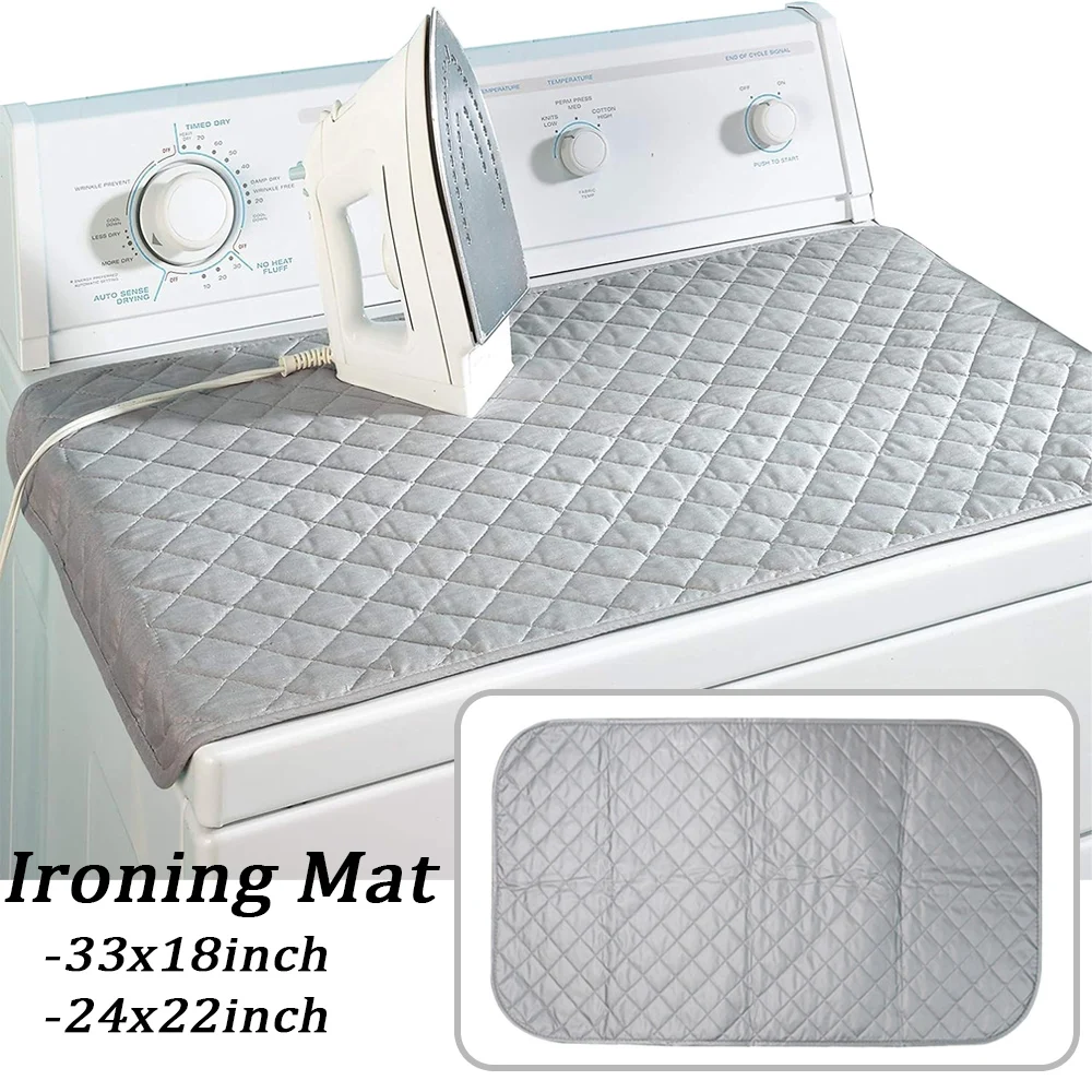 Ironing Board Mat Portable Ironing Blanket Iron Anywhere Ironing Board Replacement Dryer Heat Resistant