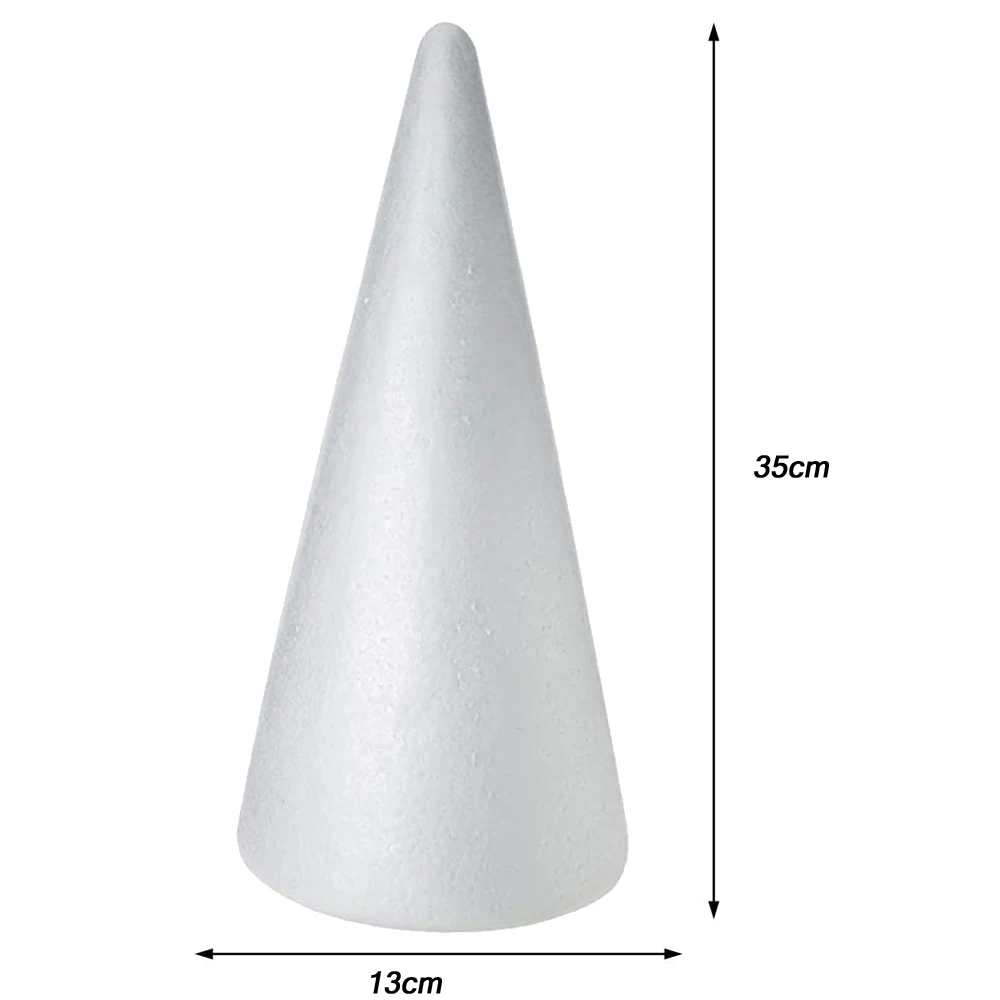 Styrofoam Craft Cones