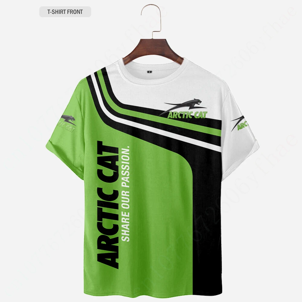 

Arctic Cat Casual Oversized T-shirt Unisex Clothing Anime T Shirt For Men Women Quick Drying Short Sleeve Top Harajuku T-shirts