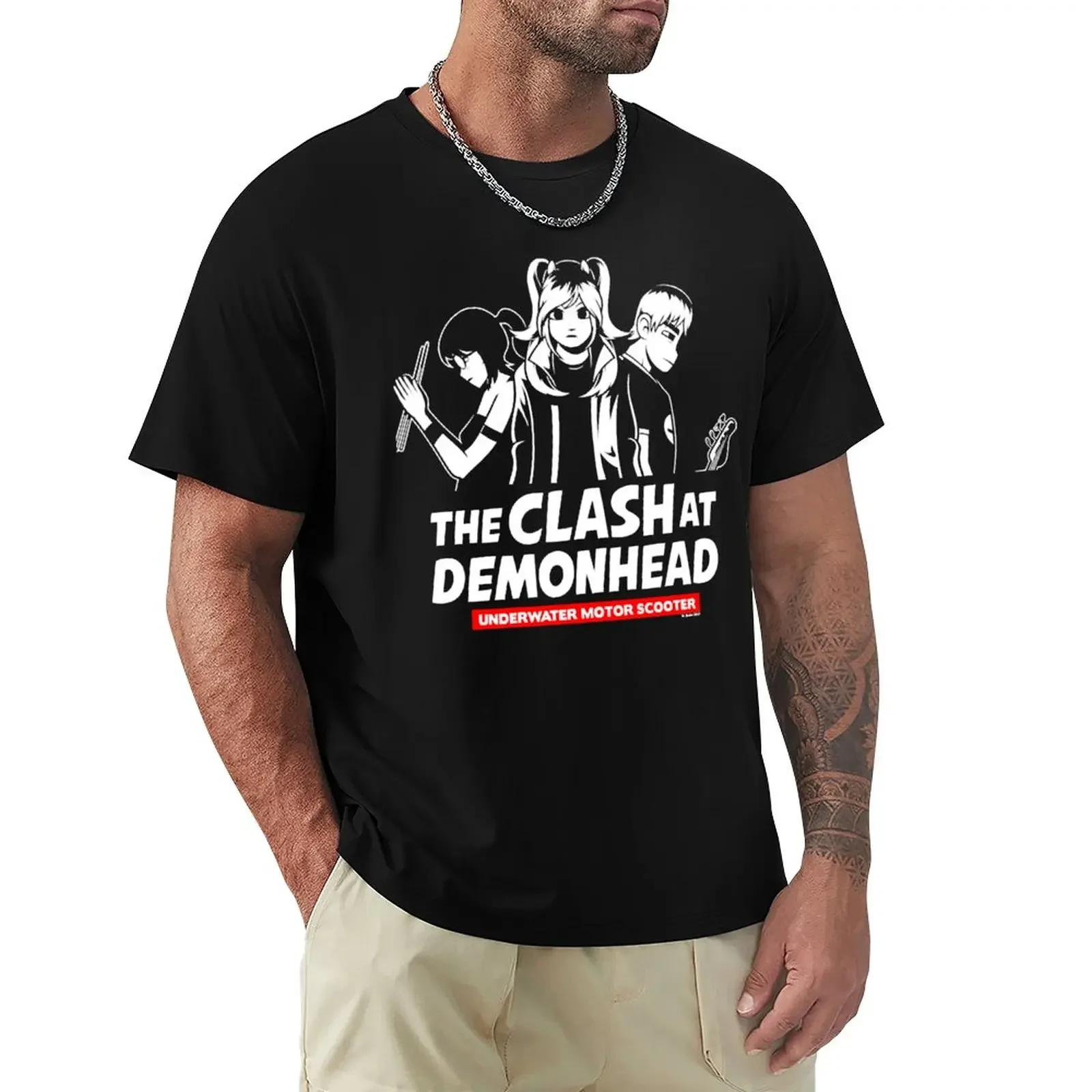 

Clash At Demonhead Essential T-Shirt summer top for a boy mens clothing