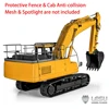 LESU PC360 1/14 Hydraulic RC Excavator RTR Black Tracks Metal Electric Digger AC360 Painted Assembled Toys Light Model TH22765 3