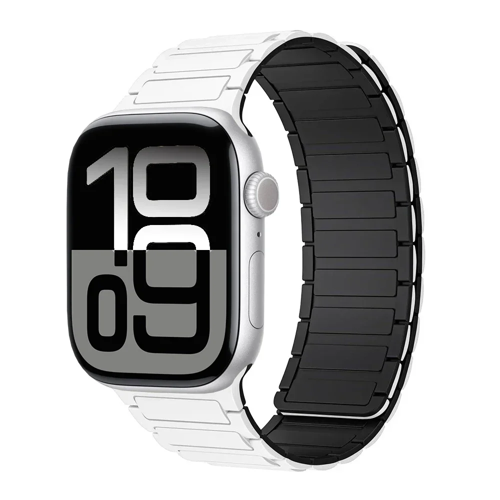 Magnetic Silicone Strap for Apple Watch - Premium Replacement Band