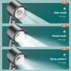 Shower Head High Pressure Filter Water-saving Shower Knobs Holder Hose 4-mode Spray with Massage Brush Bathroom Accessories 3