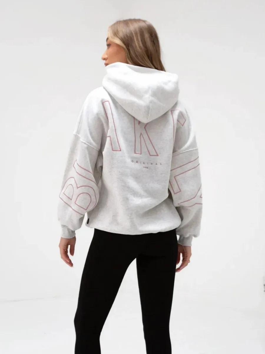 Hip-hop Harajuku High Street Trendy Brand Letter Print Oversized Hoodie Men Y2K 2025 Retro Gothic Punk Casual Sweatshirt Women