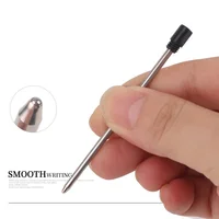 20Pcs 0.5mm Metal Roll Ball Pen Refills 70mm Length for Crystal Diamond Pen 7cm Replaceable Metal Pen Refills Office Business 2