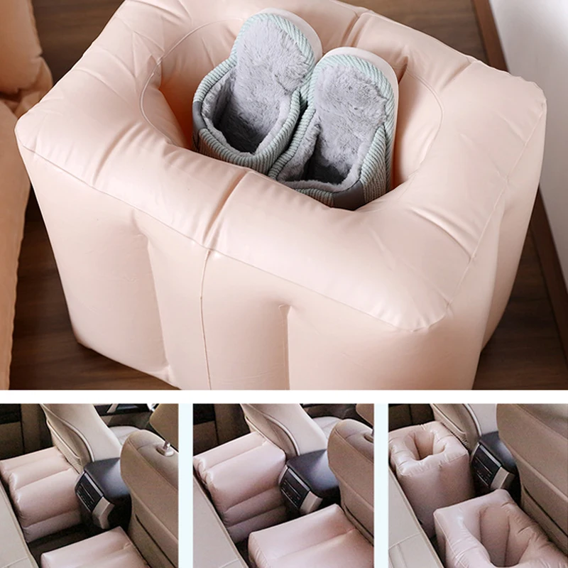 Car Inflatable Bed Accessories Car SUV Rear Foot Pier Gap Pad Filling Pad Camping Accessories Air Mattress Folding Bed