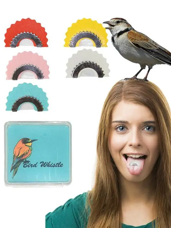 5PCS Bird Whistle Warbler Original Tweeting Noisemaker Toys Tricks Gag Magic Tweeting Noisemaker Toys Tricks Gag For Kids mini whistle
