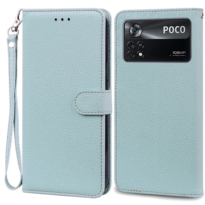 Elegant Leather Flip Wallet Cover - Premium Protection and Style