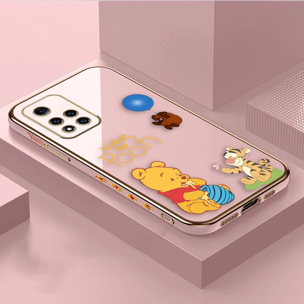 thumbnail image 1 of Disney Winnie The Pooh Honeypot Cover Smooth E-TPU Phone Case Redmi NOTE 7 8 9 9S 9T 10 11 11S 12 12S 11T 10T 10S PRO 4G 5G Case, 1 of 5