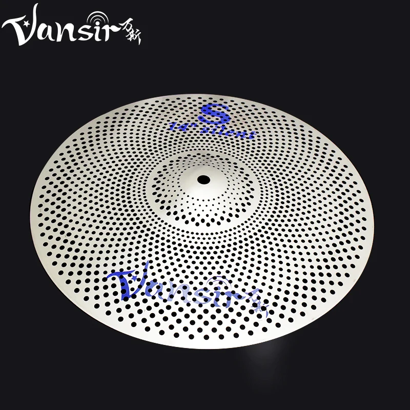 Vansir Big Full Cymbal Set Silver color Polishing Mute 8&ldquo;/10&ldquo;12&rdquo;/16&ldquo;/2*18&ldquo;/20&rdquo;/13&ldquo;HH/14"HH/16"CHINA/2*18"CHINA/3BAG