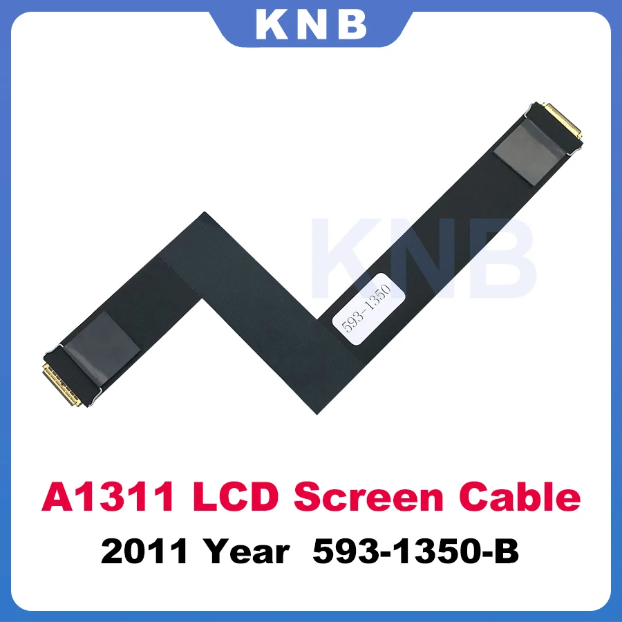 New LCD LVDS Screen Video Cable Display Cable 593-1350 593-1350B For iMac 21.5" A1311 Mid 2011 Year