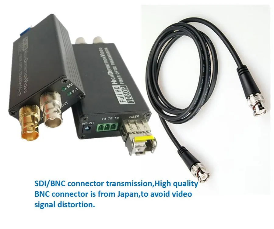 2026 Best 20km 3G SDI Fiber Converter 1080P BNC Coaxial Signal Optic Converter 1