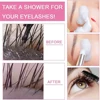 Eyelash Extension Cleanser 2.03oz Daily Foaming Eyelash Extension Shampoo, Eyelash Makeup Brush Tool, Eyelash Extension Shampoo 4